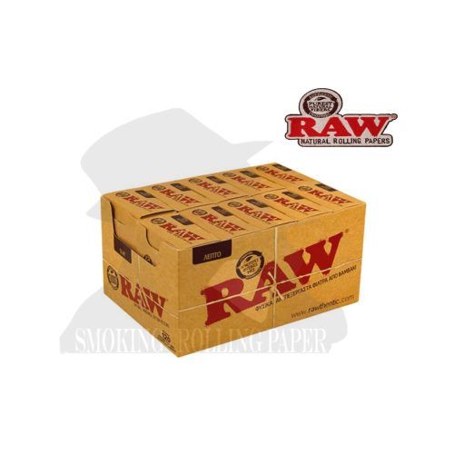 master-390 Filtri RAW Slim 6 mm in puro cotone – 10 confezioni da 120 filtri
