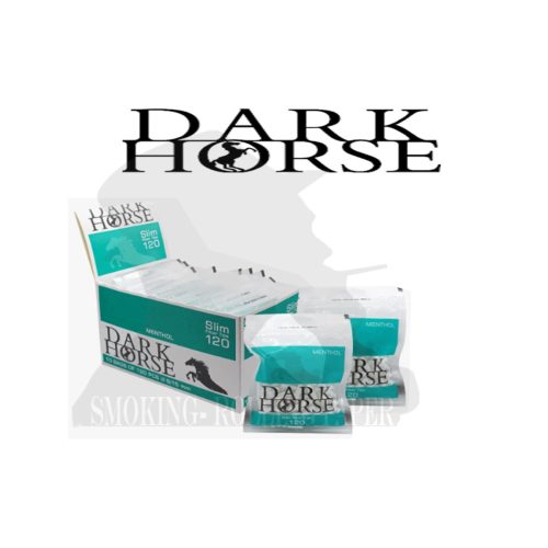 master-52 Filtri Dark Horse Menthol Slim 6 mm – 10 bustine da 120 filtri