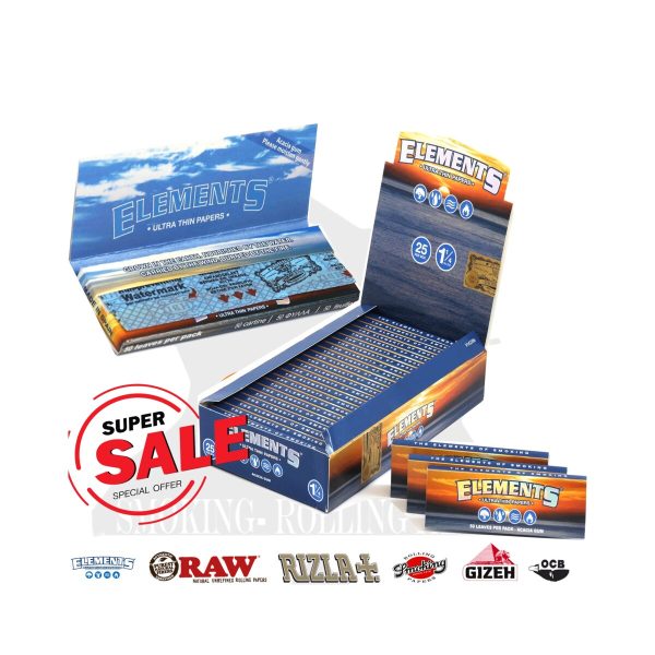 master-59 Cartine Elements Blue Medium 1¼