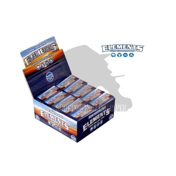 master-62 Filtri in cartoncino Elements Wide Slim non perforati – 50 blocchetti