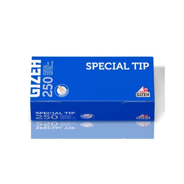 master-73 Tubetti per sigarette Gizeh Special Tip King Size 8 mm – 4 scatole da 250 tubetti
