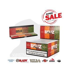 Cartine BEUZ White King Size Slim – Confezione da 50 libretti