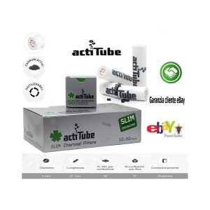 Filtri ai carboni attivi ActiTube Slim 7 mm – 10 scatole da 50 filtri