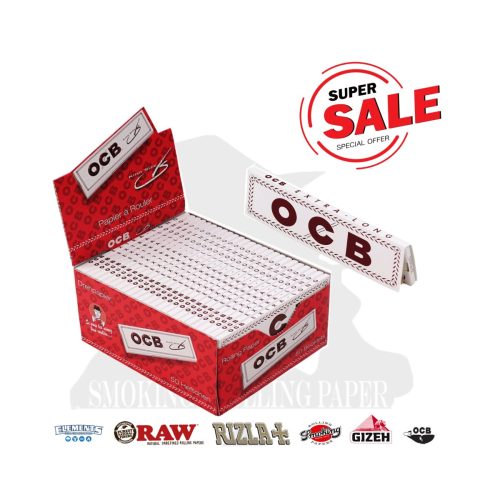 Cartine OCB White King Size – Confezione da 50 libretti
